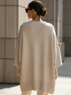 Ludovica | Camisola Oversize de Decote Amplo