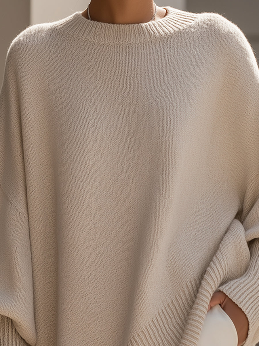 Ludovica | Camisola Oversize de Decote Amplo