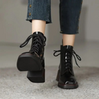 Elissa | Botins de Biqueira Quadrada