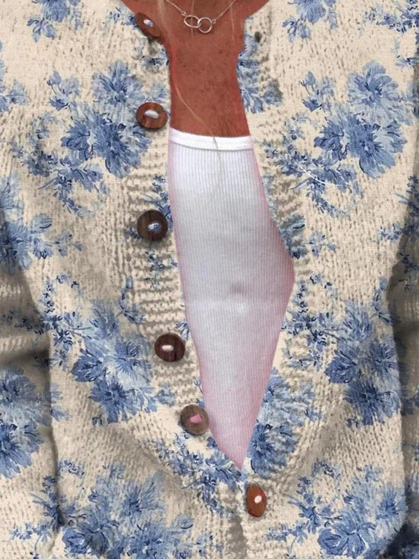 Asunción | Cardigan de Malha Vintage