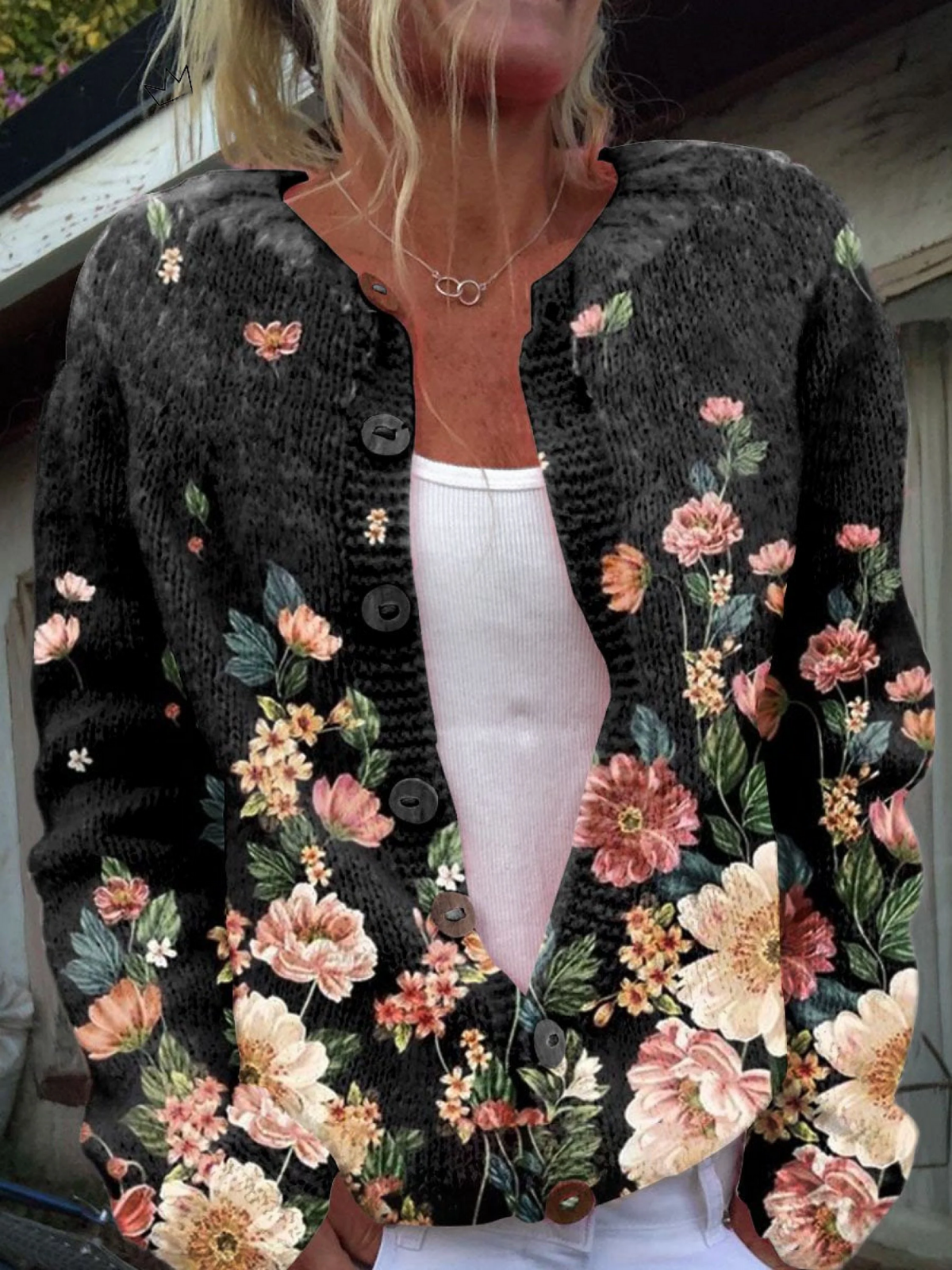 Encarna | Cardigan Vintage Floral