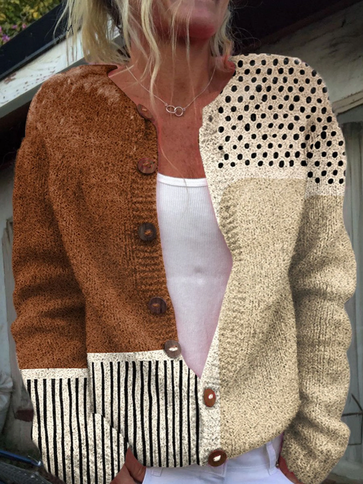 Esperanza | Cardigan de Malha Vintage