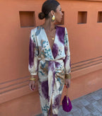 Valeria | Vestido com Decote Cruzado