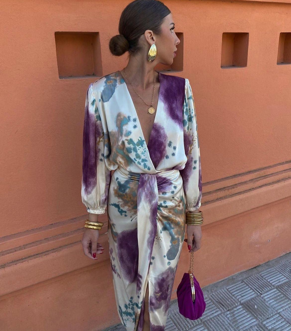 Valeria | Vestido com Decote Cruzado