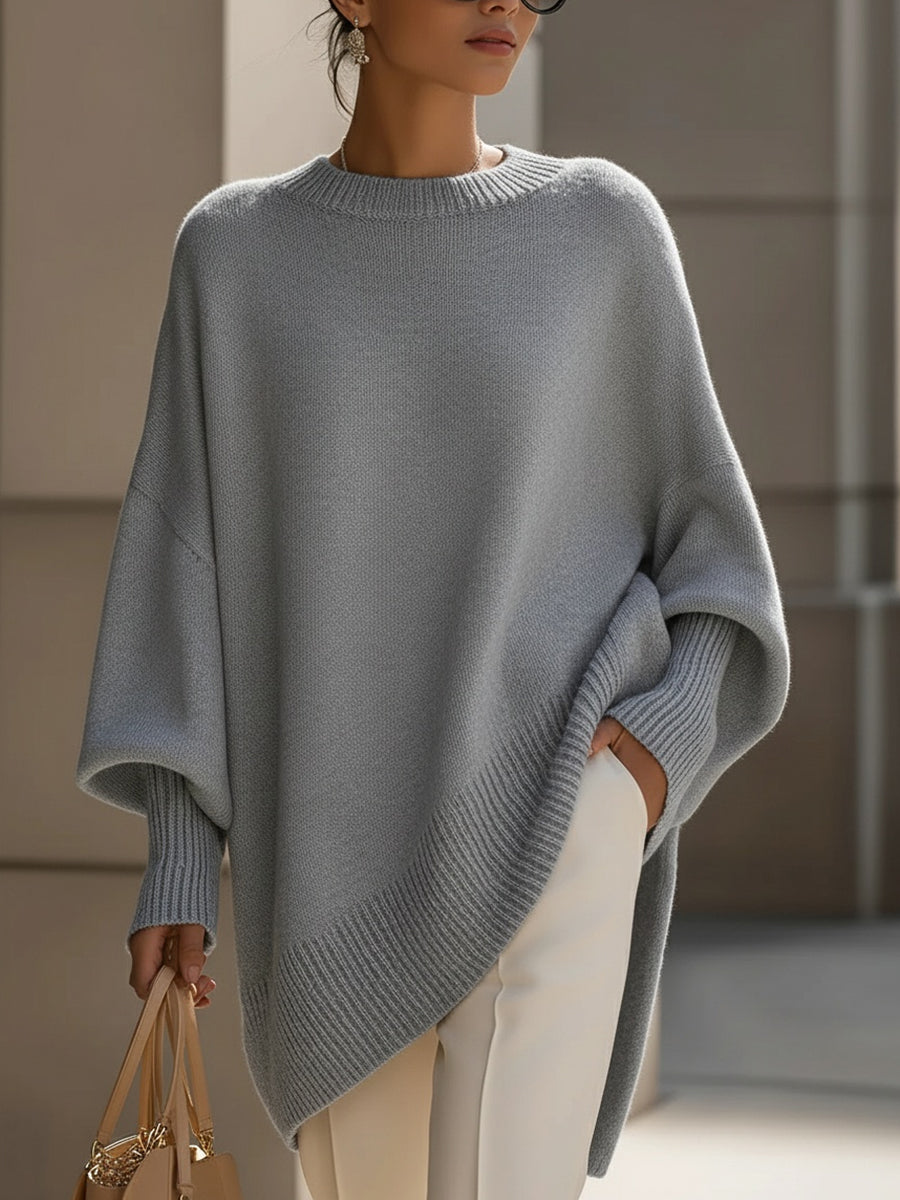 Ludovica | Camisola Oversize de Decote Amplo