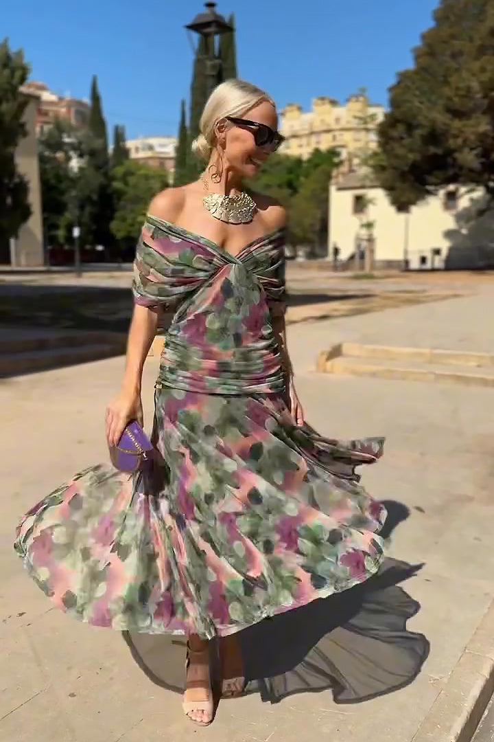 Eloísa | Vestido Comprido Floral