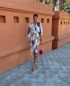 Valeria | Vestido com Decote Cruzado