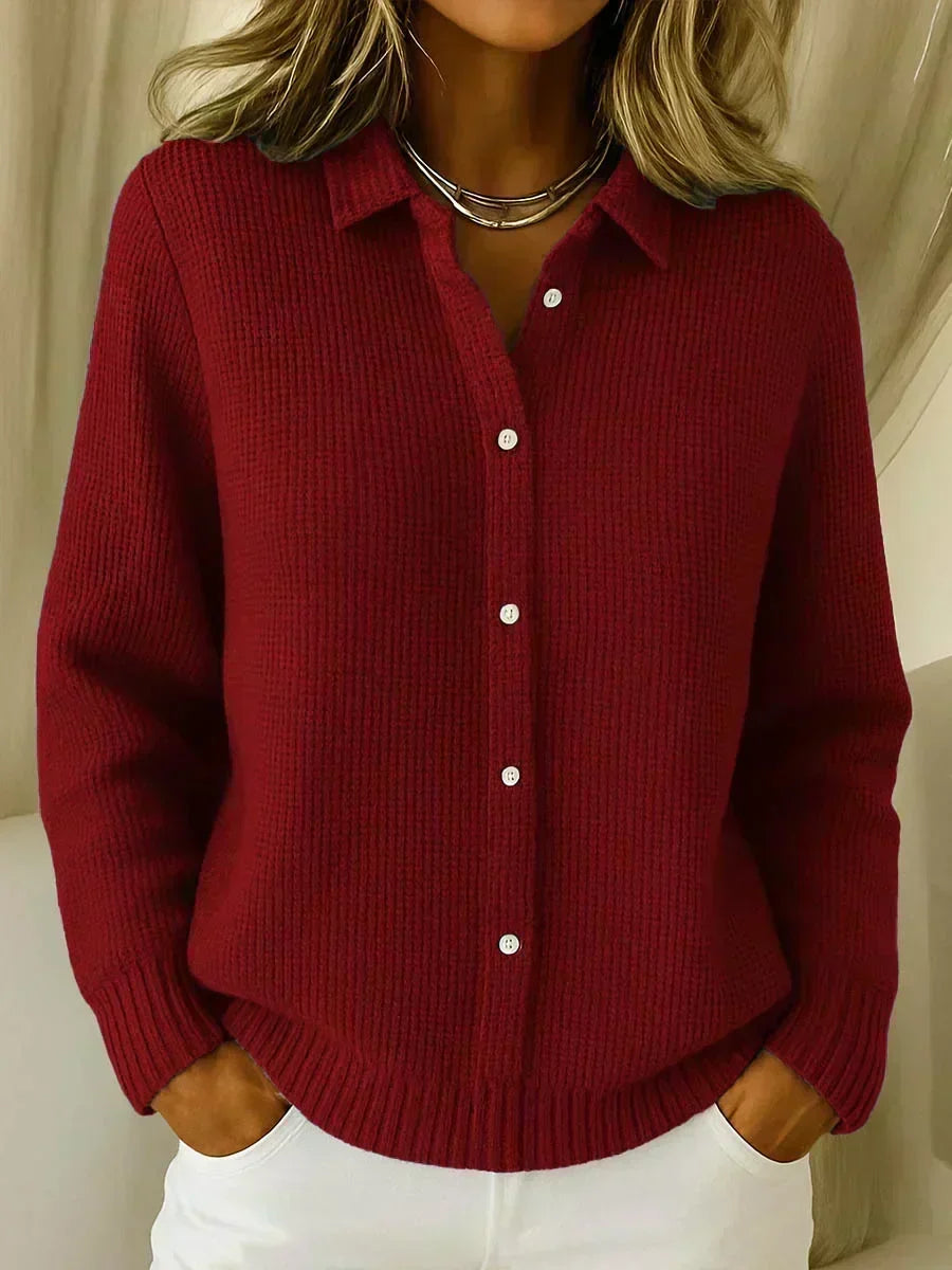Rachele | Cardigan Texturado com Botões