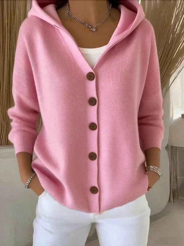 Rosetta | Cardigan com Capuz