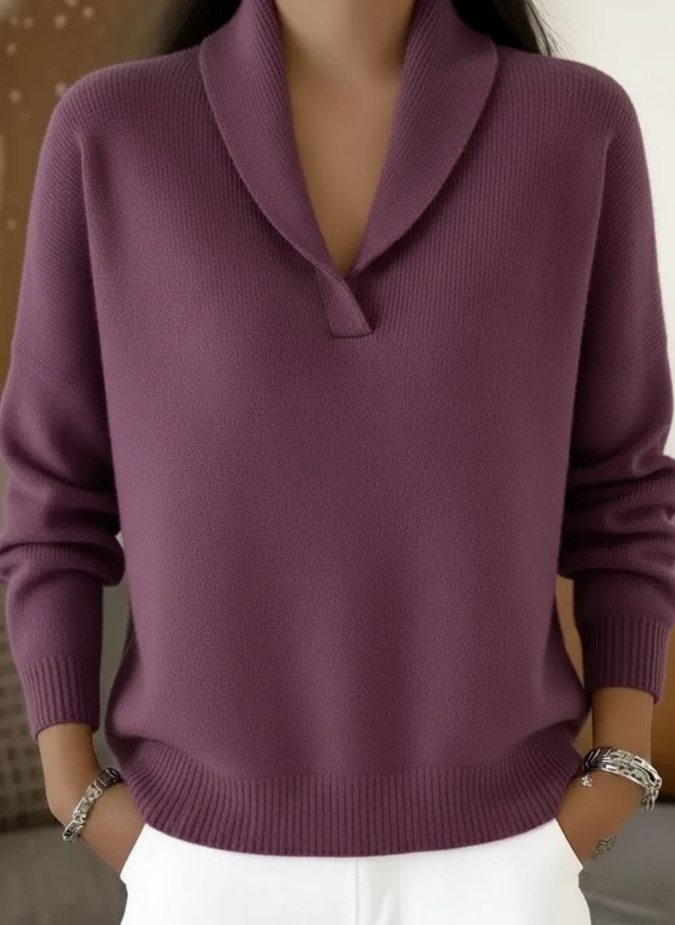 Nella | Camisola com Decote em V