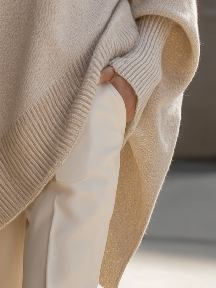 Ludovica | Camisola Oversize de Decote Amplo