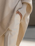 Ludovica | Camisola Oversize de Decote Amplo
