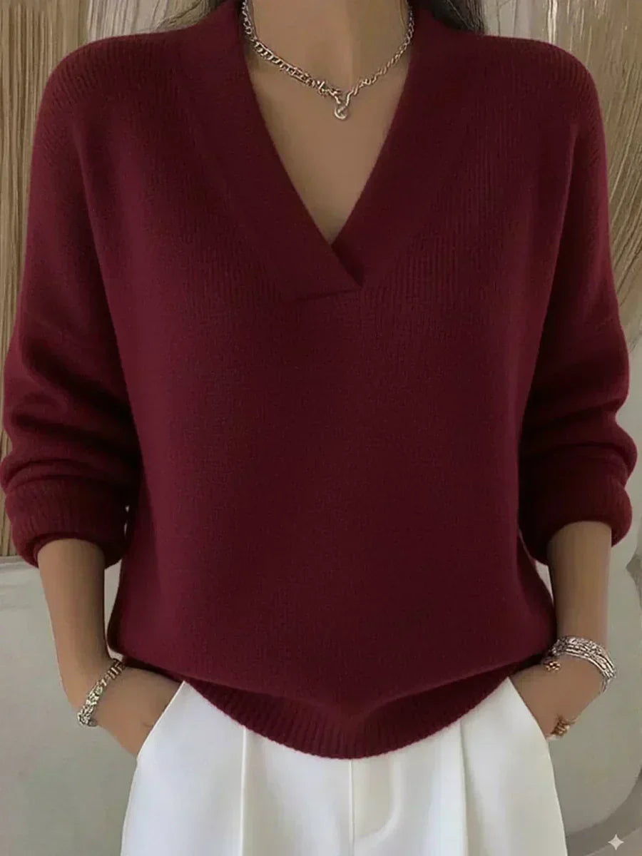 Viola | Camisola Suave com Decote em V