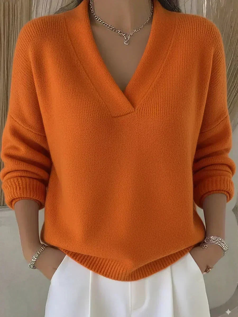 Viola | Camisola Suave com Decote em V