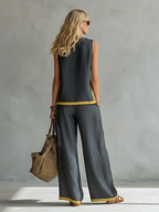 Agustina | Conjunto Elegante de Duas Peças