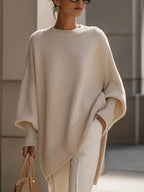 Montserrat | Camisola Oversize de Malha Drapeada