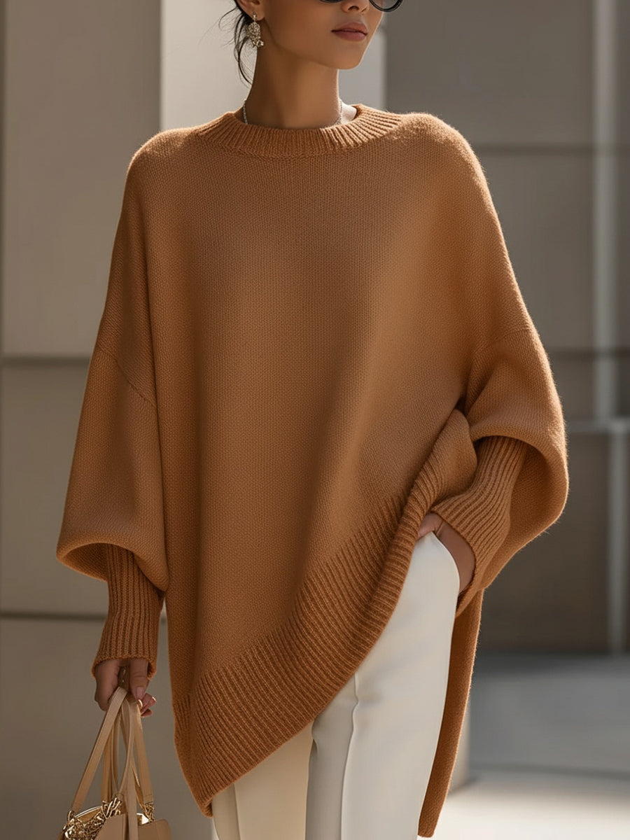 Montserrat | Camisola Oversize de Malha Drapeada