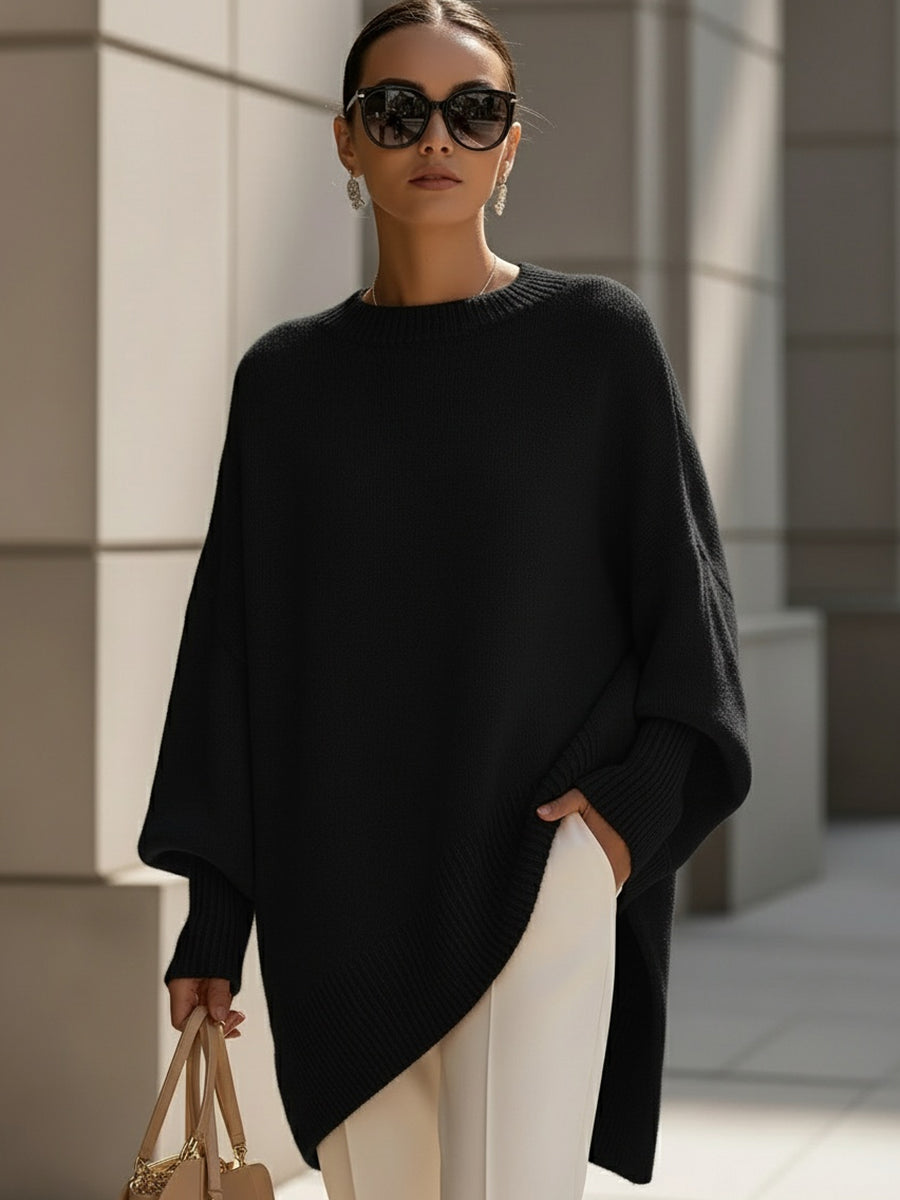 Montserrat | Camisola Oversize de Malha Drapeada
