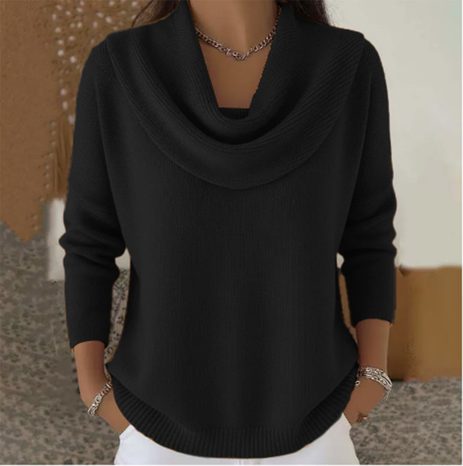 Iole | Camisola de Gola Drapeada