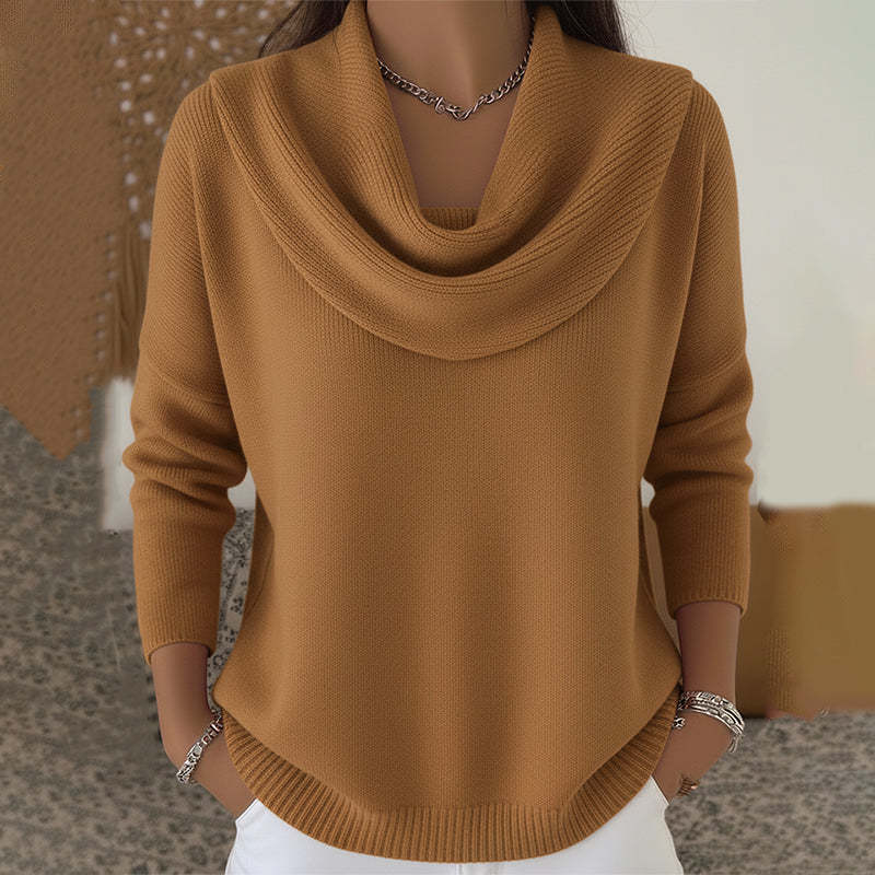 Iole | Camisola de Gola Drapeada