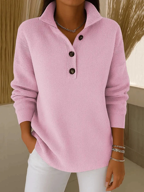 Amalia | Camisola Polo com Decote em V
