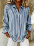 Ginevra | Camisa às Riscas com Botões