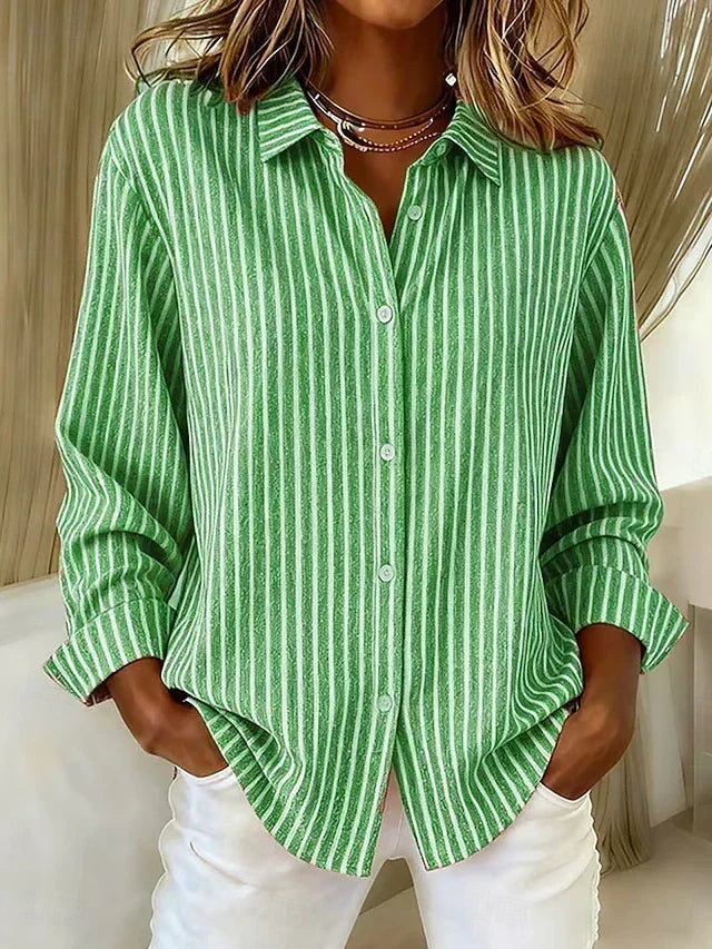 Ginevra | Camisa às Riscas com Botões