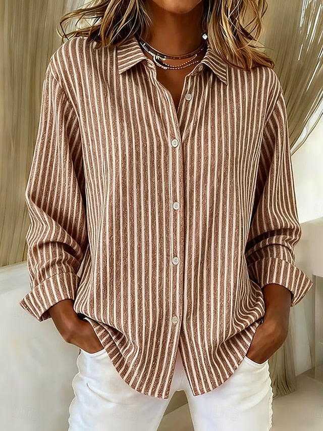 Ginevra | Camisa às Riscas com Botões