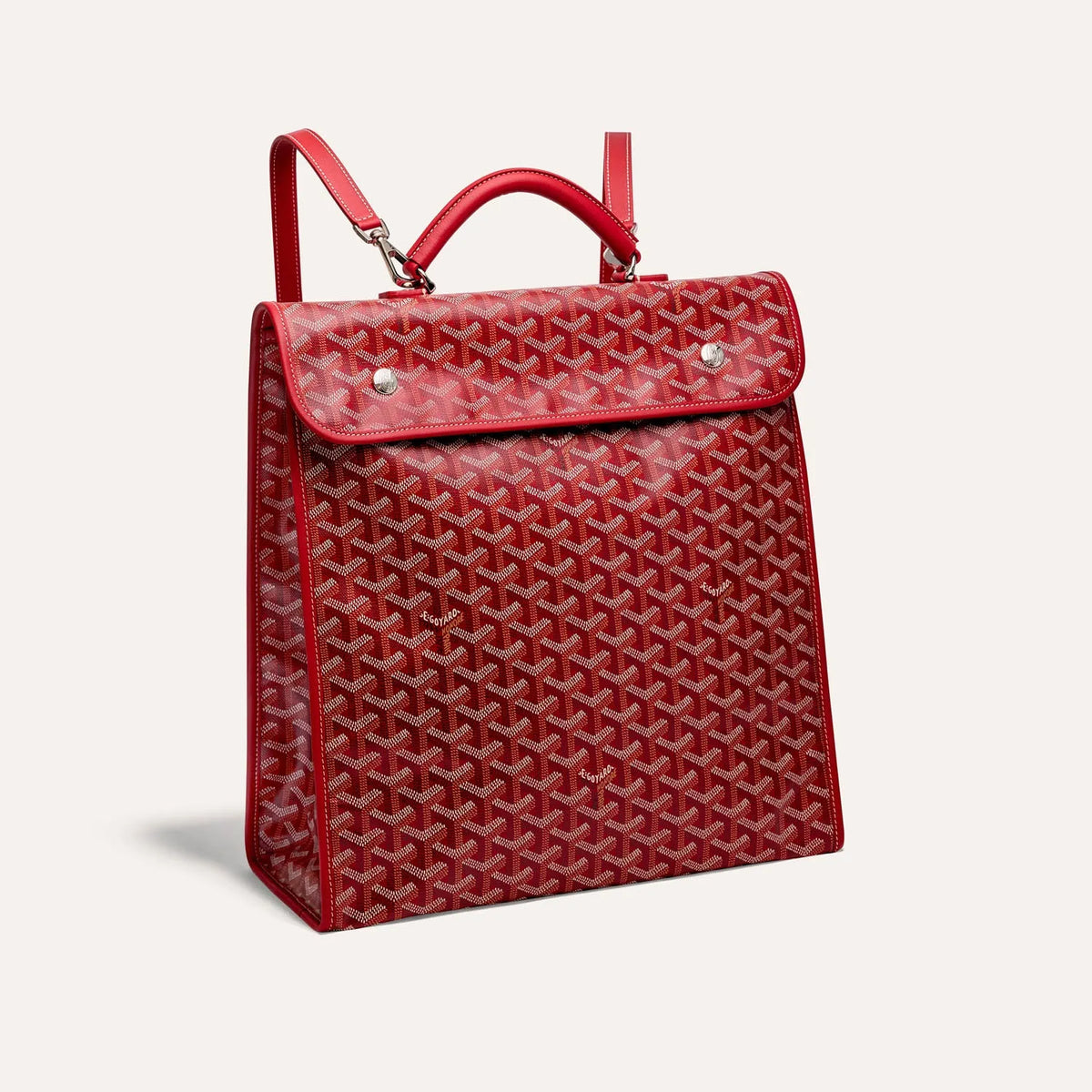 Mochila Convertível em Mala de Mão com Estampado Geométrico de Mulher