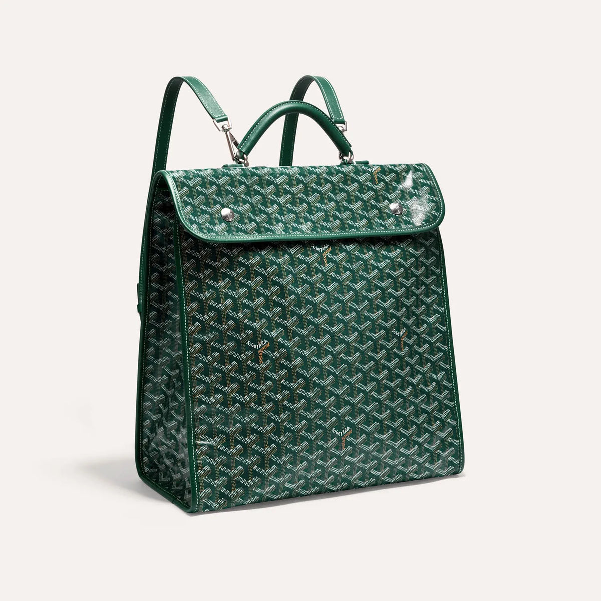 Mochila Convertível em Mala de Mão com Estampado Geométrico de Mulher