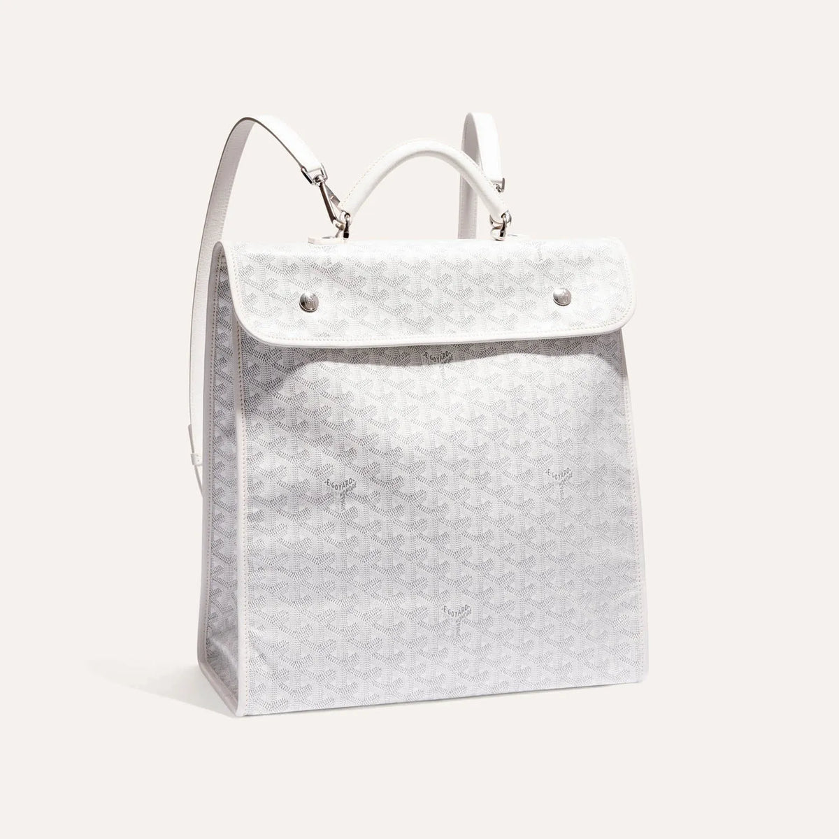 Mochila Convertível em Mala de Mão com Estampado Geométrico de Mulher