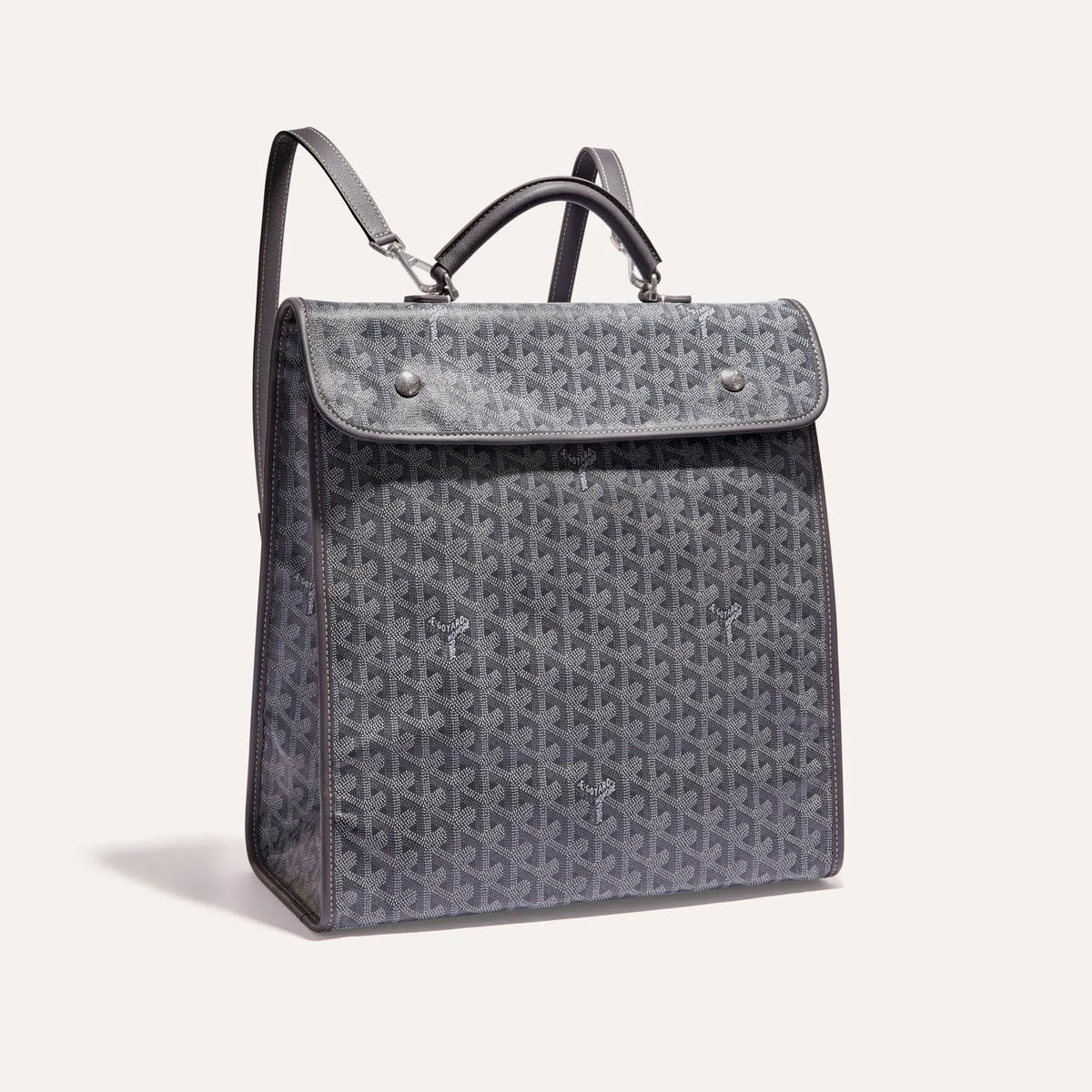 Mochila Convertível em Mala de Mão com Estampado Geométrico de Mulher