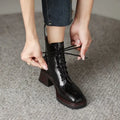 Elissa | Botins de Biqueira Quadrada
