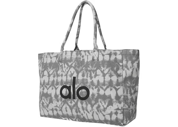 Mala Tote Grande de Tecido com Estampado Tie-Dye de Mulher