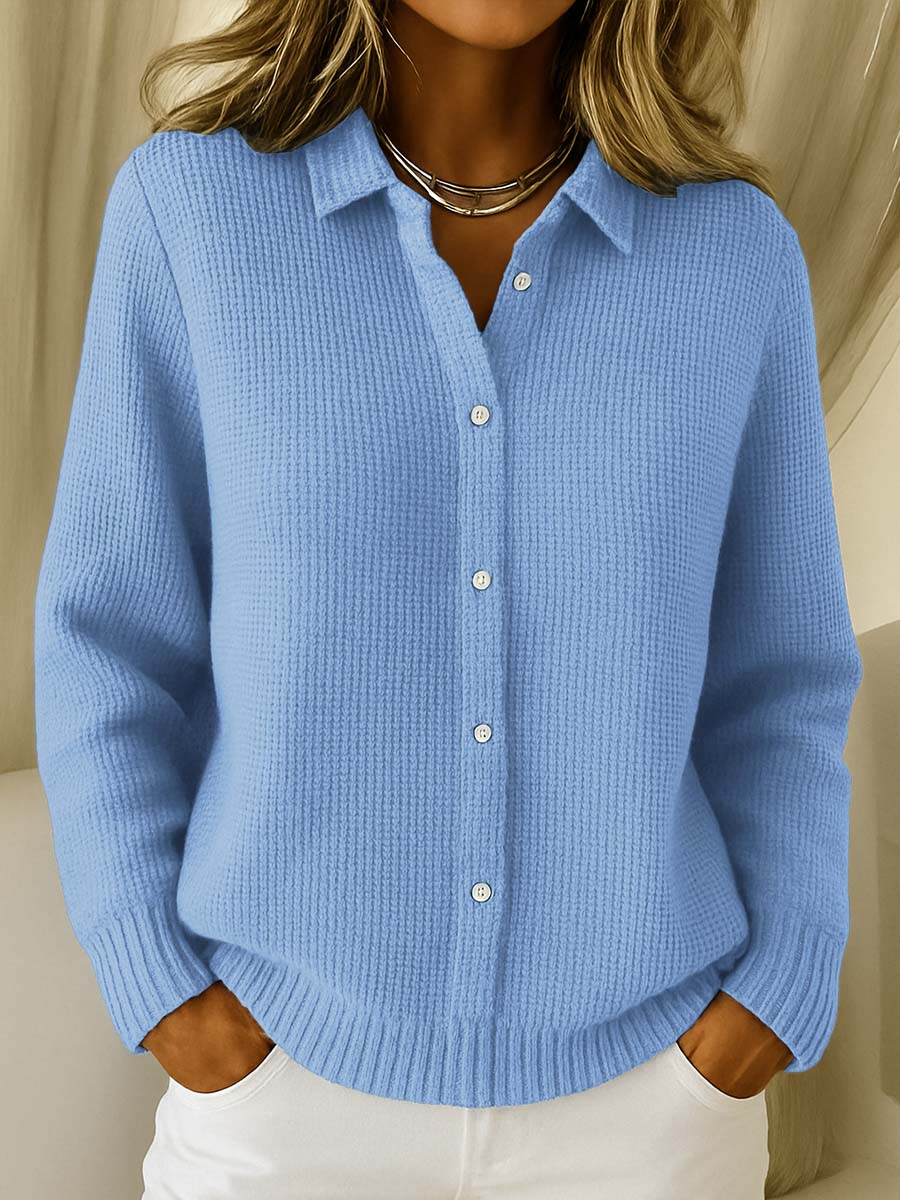 Rachele | Cardigan Texturado com Botões