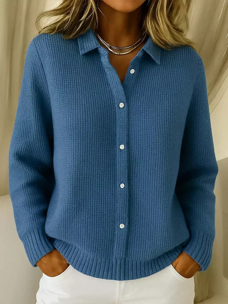 Rachele | Cardigan Texturado com Botões
