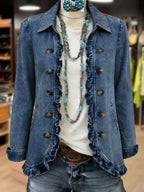 Federica | Casaco com Folhos