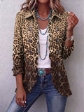 Lucia | Casaco Leopardo com Folhos