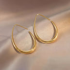 Brincos Ovalados Elegantes